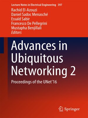 cover image of Advances in Ubiquitous Networking 2